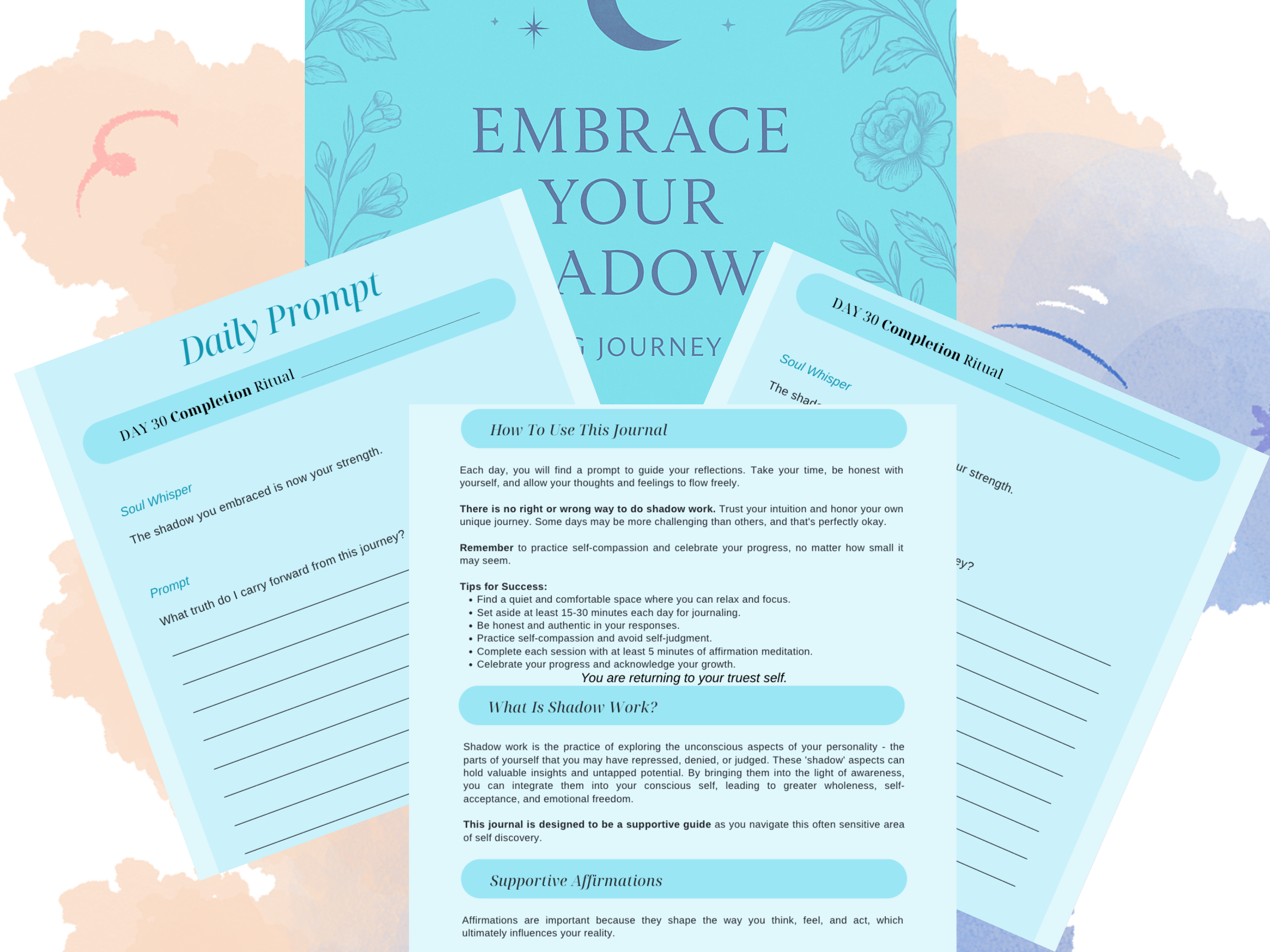 Embrace Your Shadows – 30 Day Journal